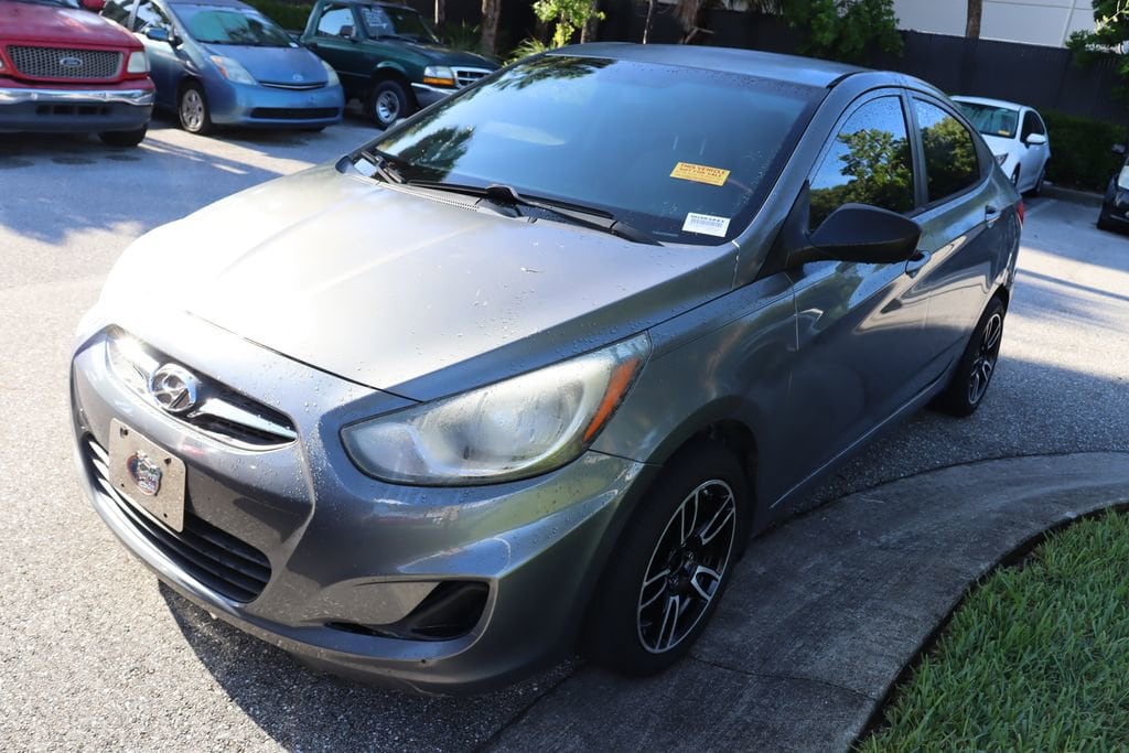 Used 2013 Hyundai Accent GLS with VIN KMHCT4AE2DU483443 for sale in West Palm Beach, FL