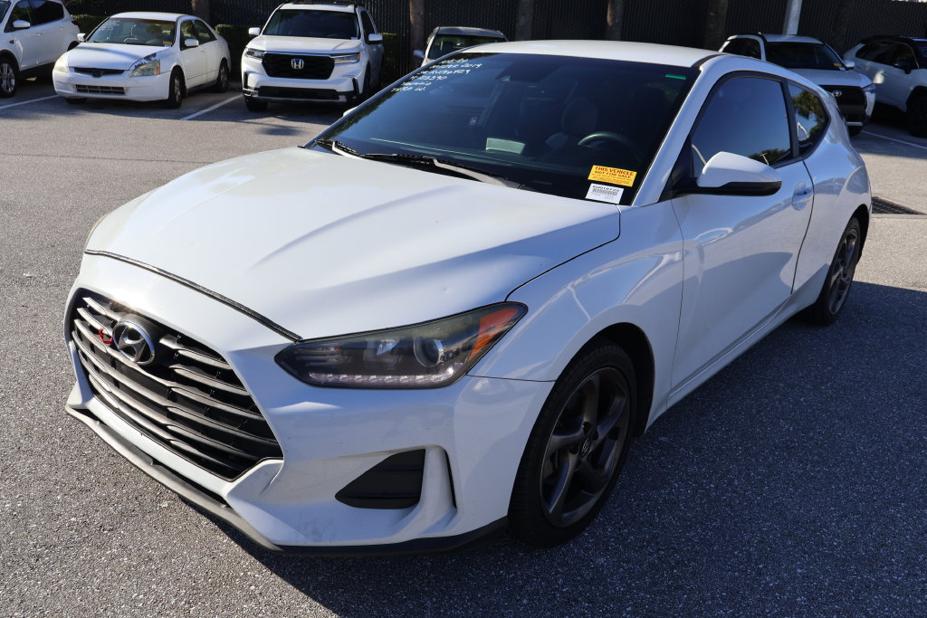 Used 2019 Hyundai Veloster Base with VIN KMHTG6AF1KU016729 for sale in West Palm Beach, FL