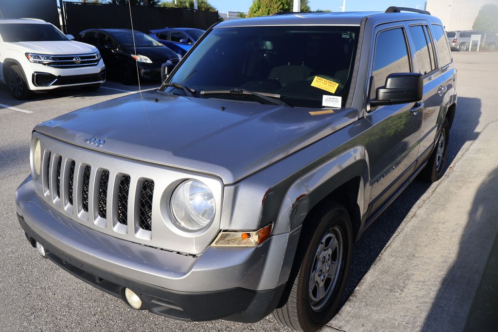 Used 2017 Jeep Patriot Sport with VIN 1C4NJPBA7HD149463 for sale in West Palm Beach, FL