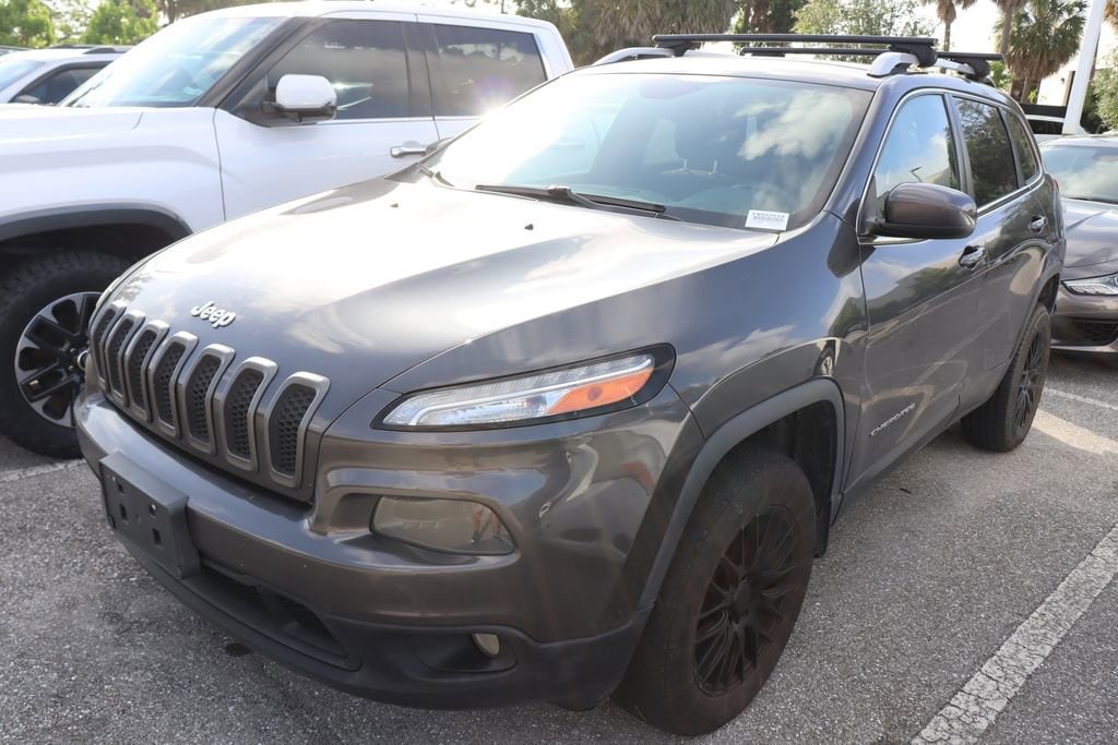 Used 2015 Jeep Cherokee Latitude with VIN 1C4PJMCB7FW557512 for sale in West Palm Beach, FL