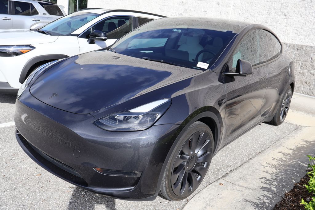 Used 2024 Tesla Model Y Performance with VIN 7SAYGDEFXRA278891 for sale in West Palm Beach, FL