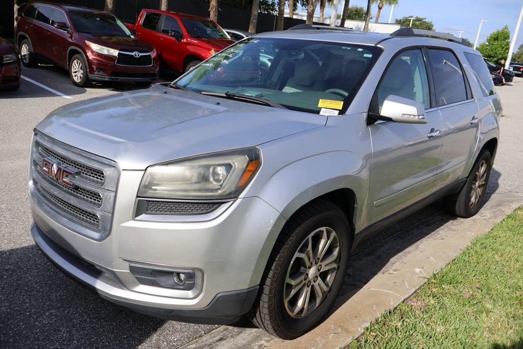 Used 2015 GMC Acadia SLT1 with VIN 1GKKRRKD5FJ360066 for sale in West Palm Beach, FL