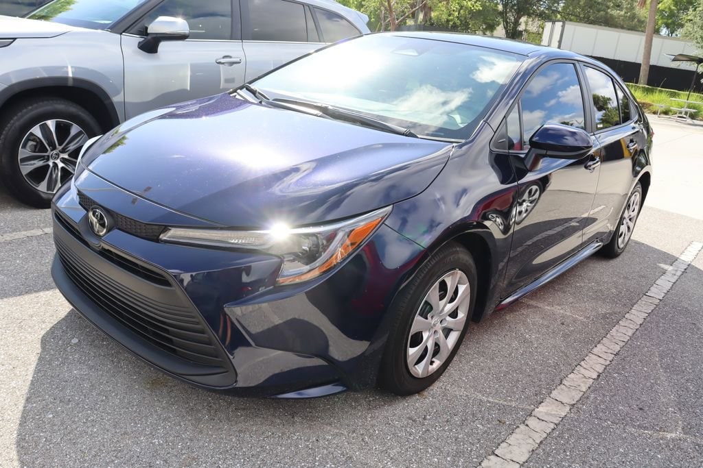 Used 2025 Toyota Corolla LE with VIN 5YFB4MDE7SP229455 for sale in West Palm Beach, FL