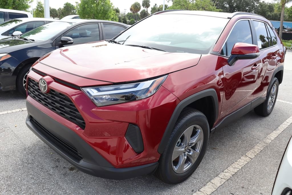 Used 2024 Toyota RAV4 XLE with VIN 2T3W1RFV6RW341300 for sale in West Palm Beach, FL