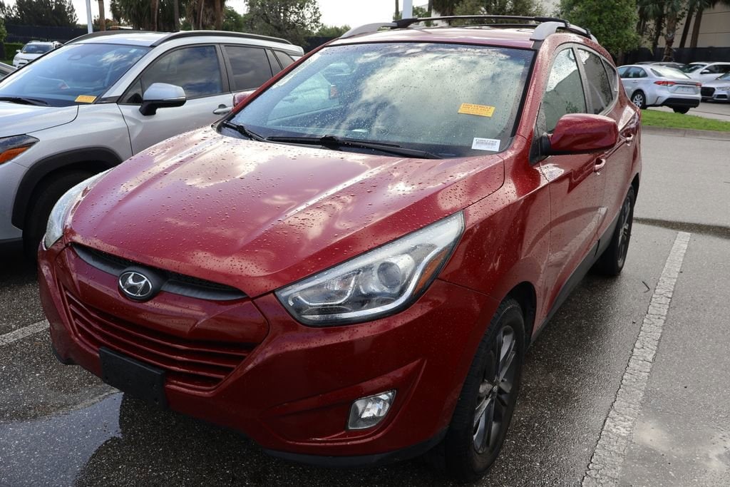 Used 2015 Hyundai Tucson SE with VIN KM8JUCAGXFU057759 for sale in West Palm Beach, FL