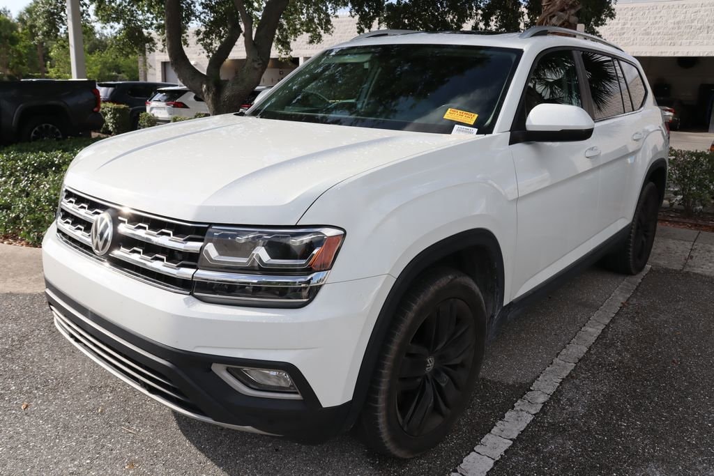 Used 2018 Volkswagen Atlas SEL with VIN 1V2ER2CA5JC559831 for sale in West Palm Beach, FL