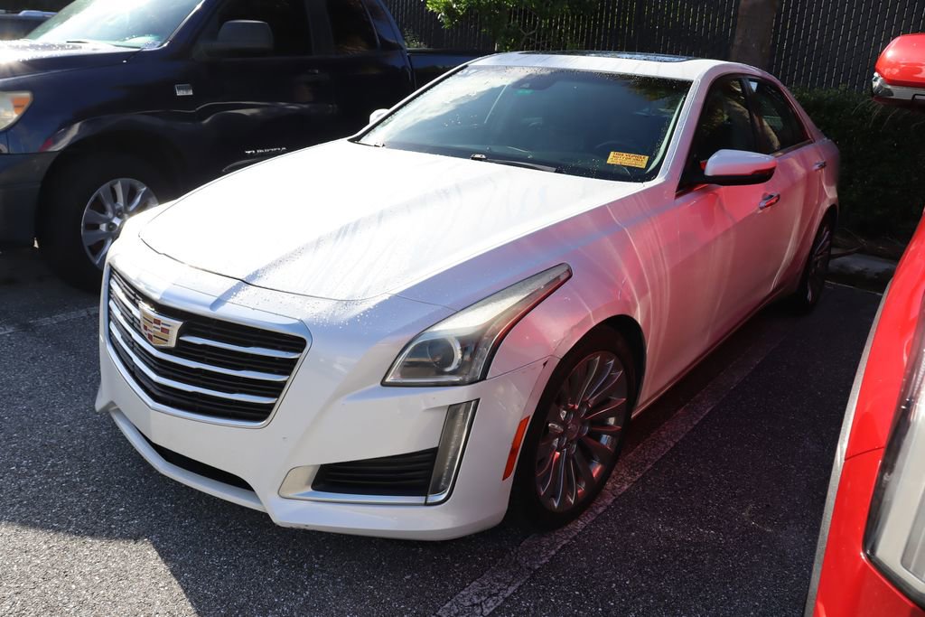 Used 2015 Cadillac CTS Sedan Luxury Collection with VIN 1G6AR5SX5F0143524 for sale in West Palm Beach, FL