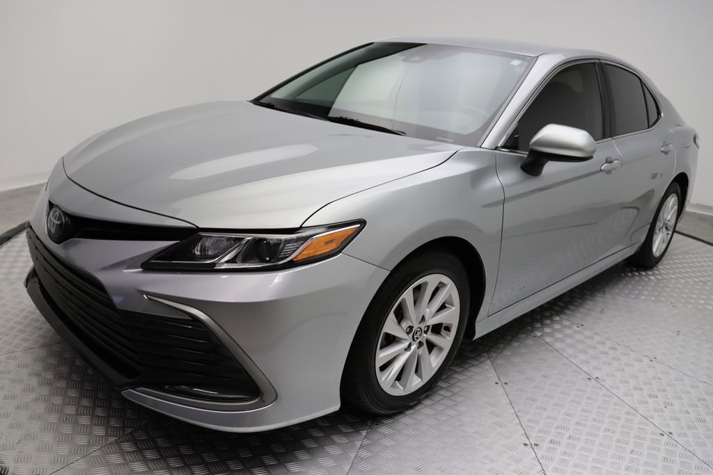 Certified 2022 Toyota Camry LE with VIN 4T1C11AK8NU071586 for sale in West Palm Beach, FL