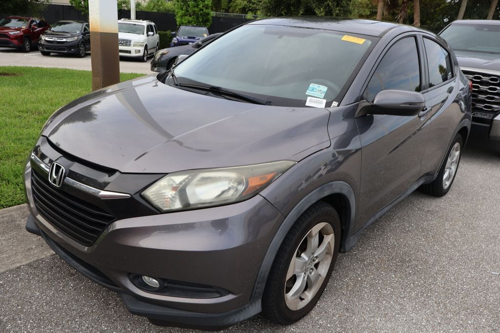 Used 2016 Honda HR-V EX with VIN 3CZRU5H54GM719956 for sale in West Palm Beach, FL