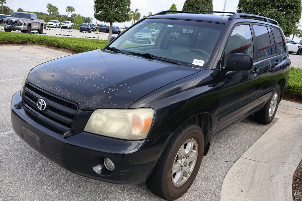 Used 2006 Toyota Highlander Base with VIN JTEGP21A460113015 for sale in West Palm Beach, FL