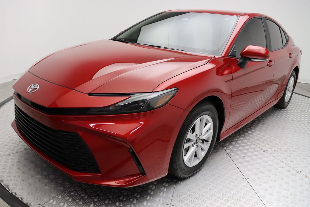 Certified 2025 Toyota Camry LE with VIN 4T1DAACKXSU020281 for sale in West Palm Beach, FL
