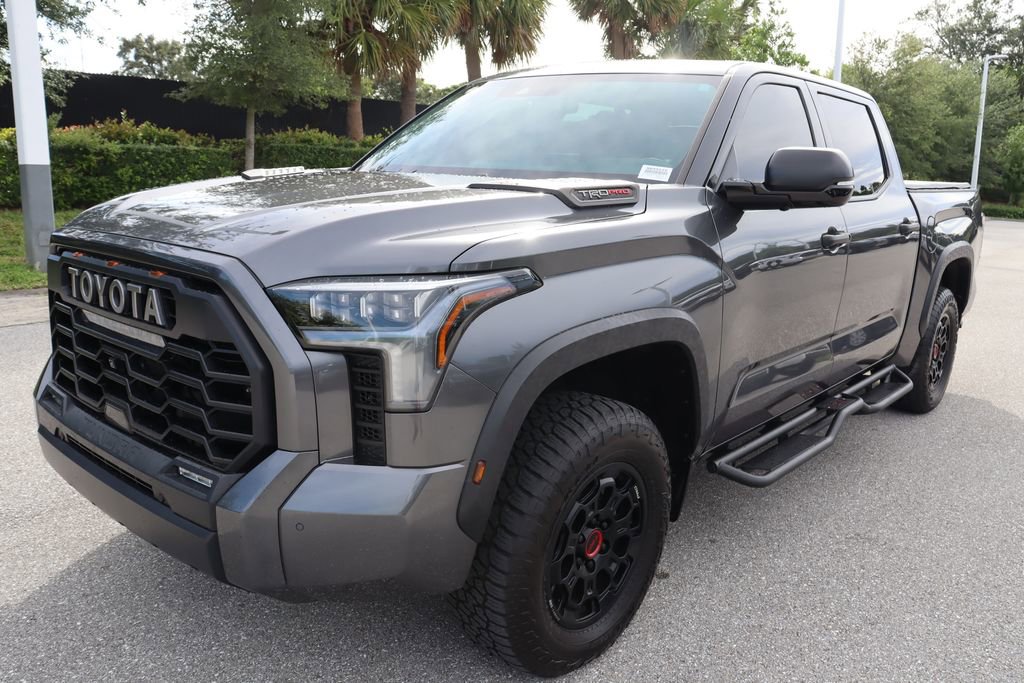 Used 2023 Toyota Tundra TRD Pro with VIN 5TFPC5DB1PX033122 for sale in West Palm Beach, FL