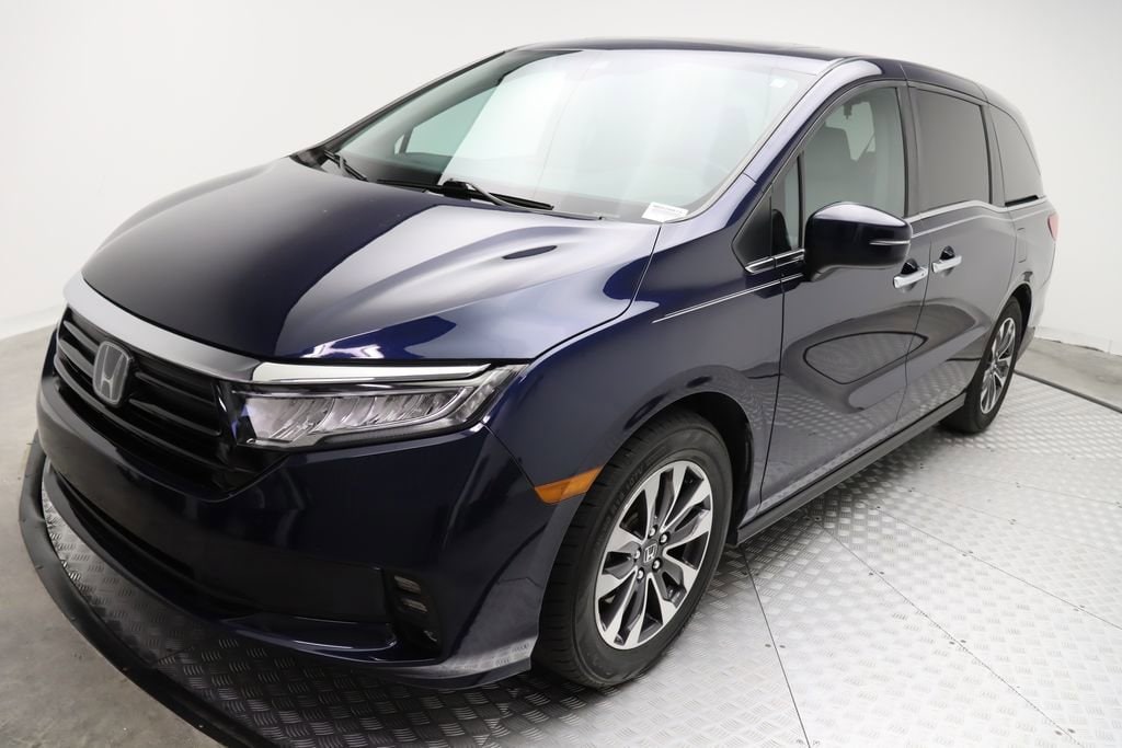 Used 2022 Honda Odyssey EX-L with VIN 5FNRL6H7XNB028075 for sale in West Palm Beach, FL