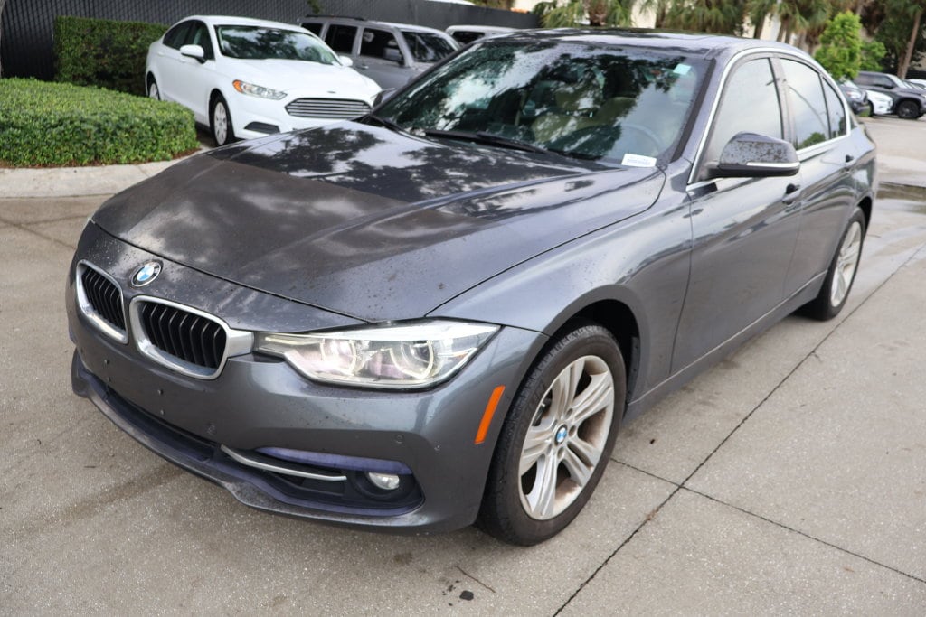 Used 2017 BMW 3 Series 330i with VIN WBA8D9C34HA011734 for sale in West Palm Beach, FL