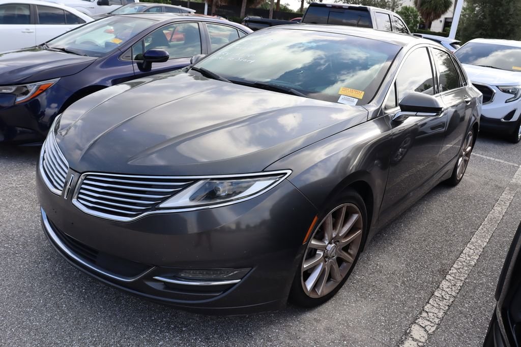 Used 2015 Lincoln MKZ Base with VIN 3LN6L2J98FR620013 for sale in West Palm Beach, FL