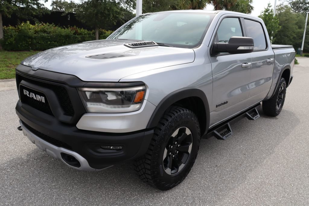 Used 2019 RAM Ram 1500 Pickup Rebel with VIN 1C6RRELTXKN828151 for sale in West Palm Beach, FL