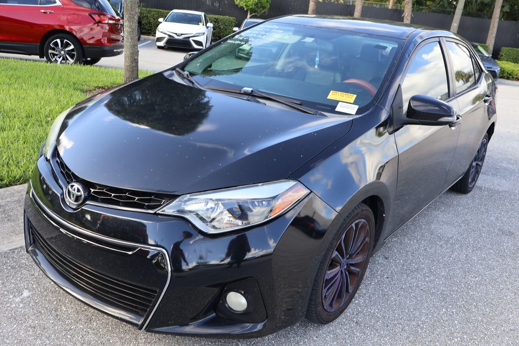 Used 2016 Toyota Corolla S Plus with VIN 2T1BURHE3GC566056 for sale in West Palm Beach, FL