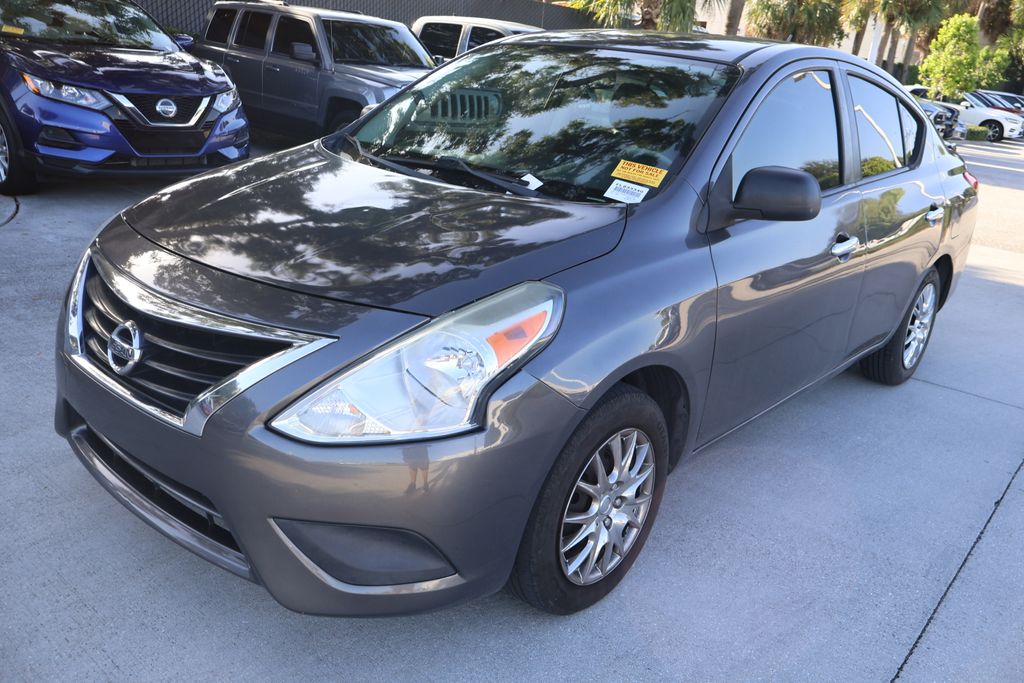Used 2015 Nissan Versa Sedan S Plus with VIN 3N1CN7APXFL833340 for sale in West Palm Beach, FL