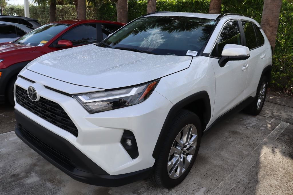 Used 2023 Toyota RAV4 XLE Premium with VIN 2T3C1RFV8PW292553 for sale in West Palm Beach, FL