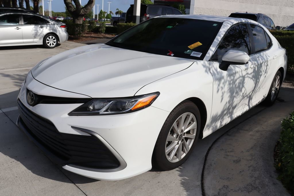 Used 2023 Toyota Camry LE with VIN 4T1C11AK1PU109680 for sale in West Palm Beach, FL
