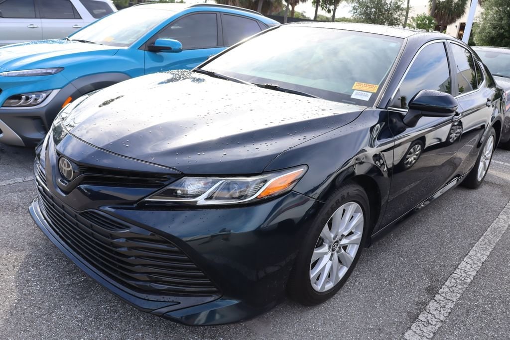 Certified 2019 Toyota Camry LE with VIN 4T1B11HK8KU737231 for sale in West Palm Beach, FL