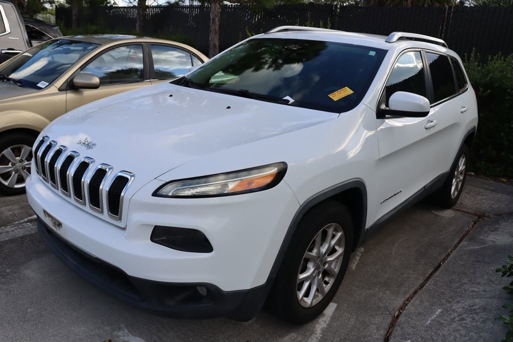 Used 2015 Jeep Cherokee Latitude with VIN 1C4PJLCB1FW793485 for sale in West Palm Beach, FL