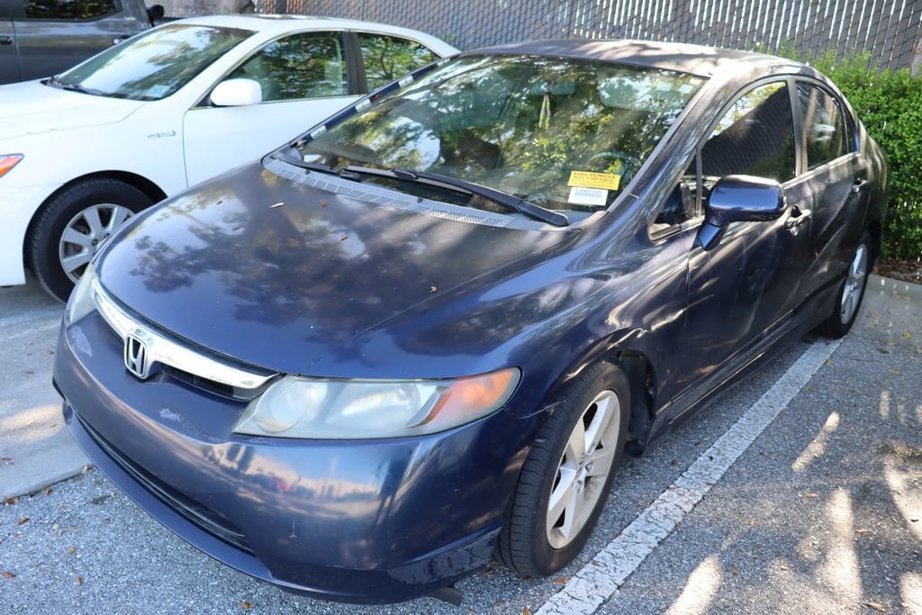 Used 2007 Honda Civic LX with VIN 1HGFA16587L082795 for sale in West Palm Beach, FL