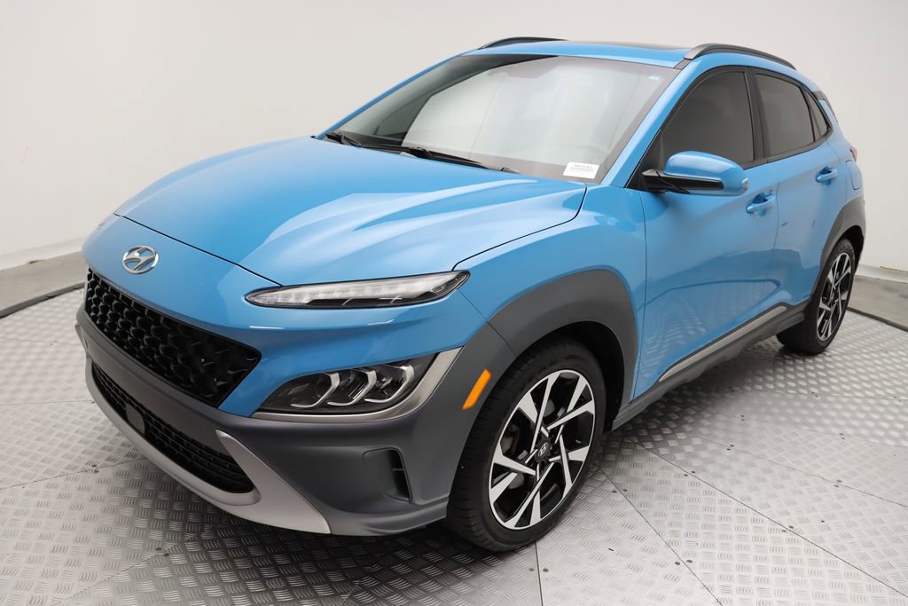 Used 2023 Hyundai Kona Limited with VIN KM8K53A3XPU982591 for sale in West Palm Beach, FL