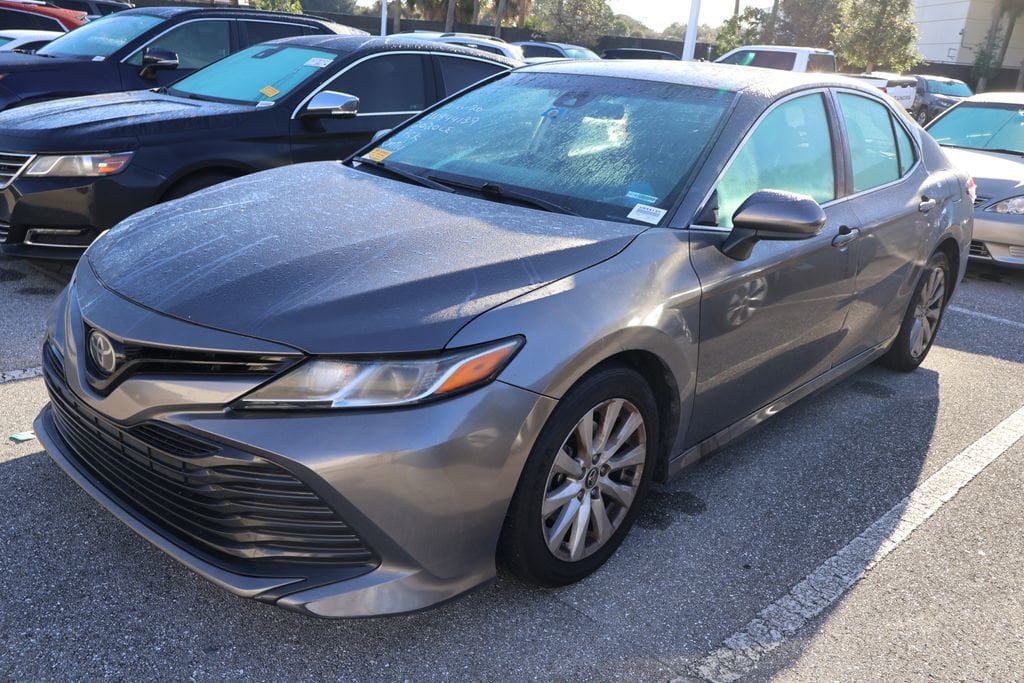 Used 2020 Toyota Camry LE with VIN 4T1C11AK3LU944139 for sale in West Palm Beach, FL