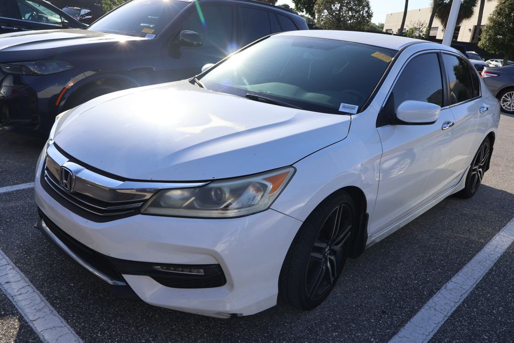 Used 2016 Honda Accord Sport with VIN 1HGCR2F58GA192338 for sale in West Palm Beach, FL
