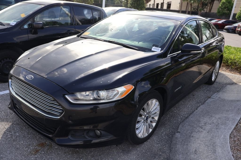 Used 2015 Ford Fusion Hybrid SE with VIN 3FA6P0LU5FR157476 for sale in West Palm Beach, FL