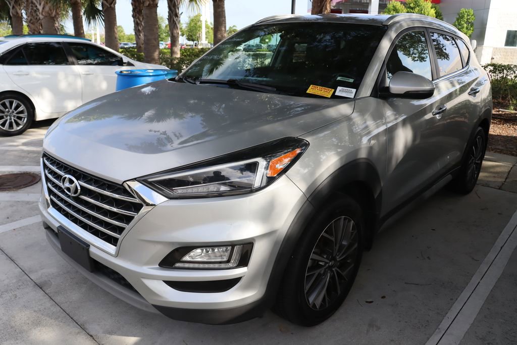 Used 2021 Hyundai Tucson Limited with VIN KM8J3CAL1MU352925 for sale in West Palm Beach, FL