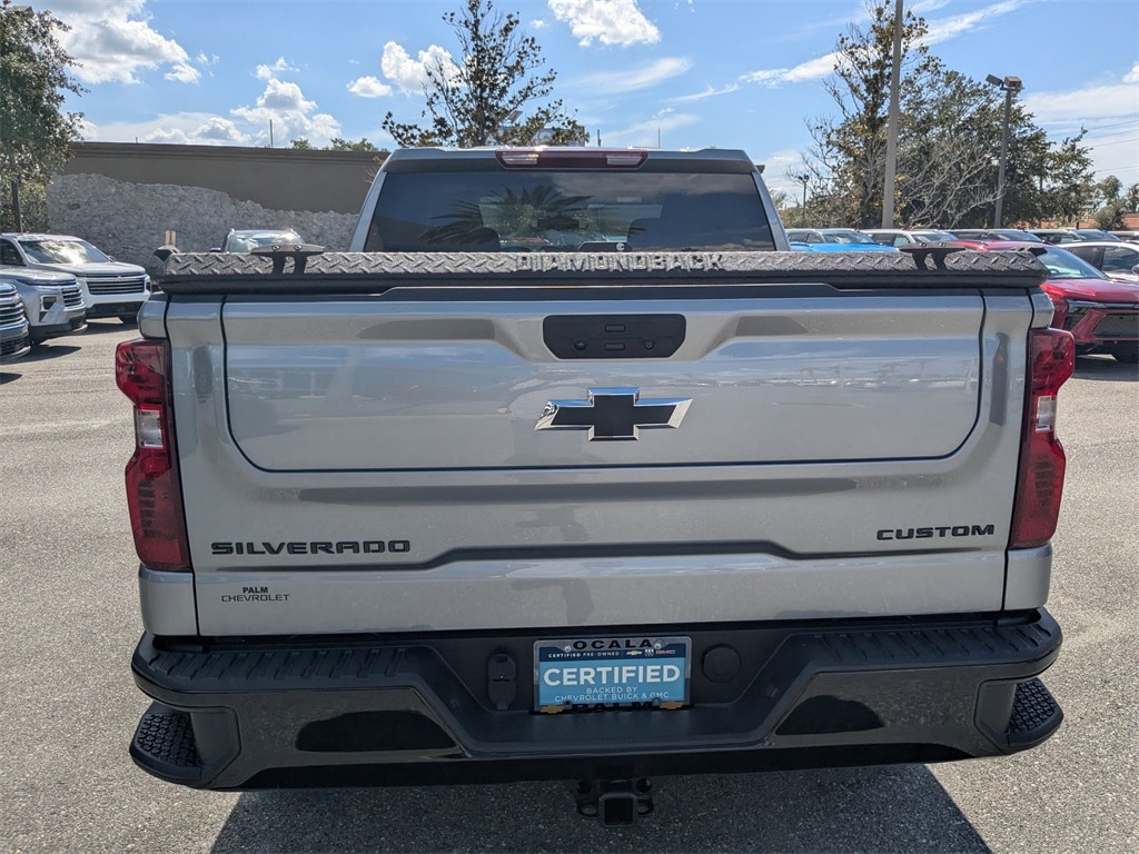 Certified 2024 Chevrolet Silverado 1500 Custom Trail Boss Truck Crew Cab