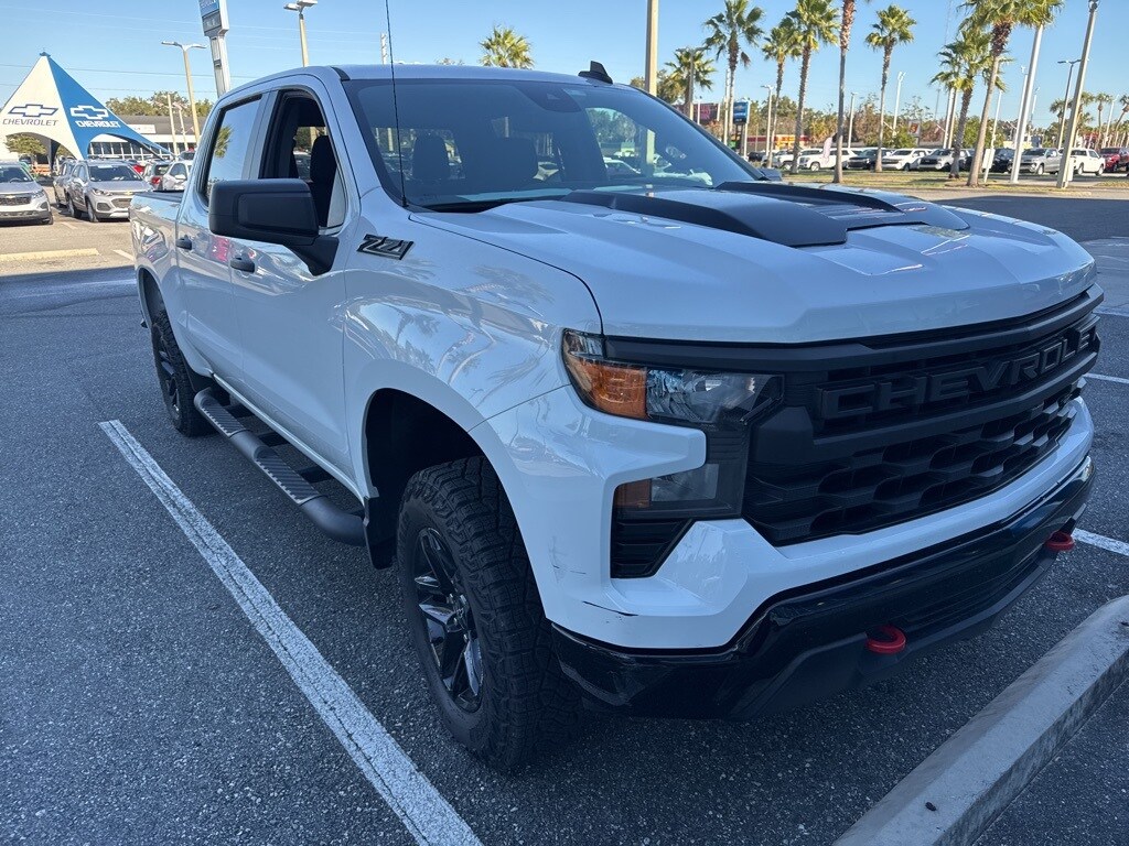 Used 2024 Chevrolet Silverado 1500 Custom Trail Boss Truck Crew Cab