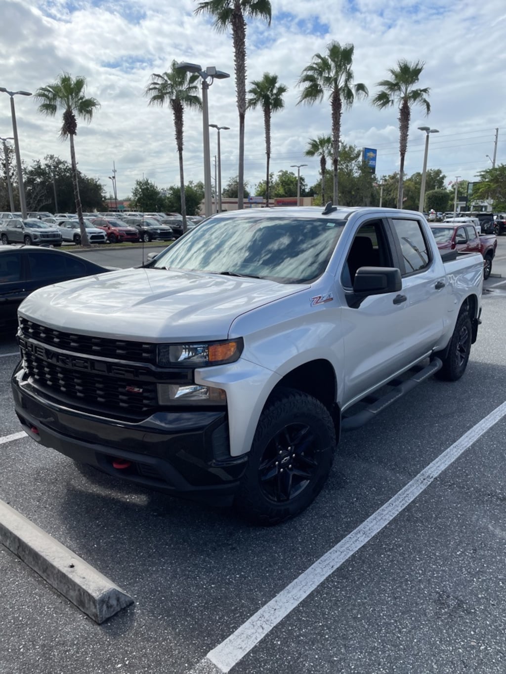 Used 2019 Chevrolet Silverado 1500 Silverado Custom Trail Boss Truck Crew Cab