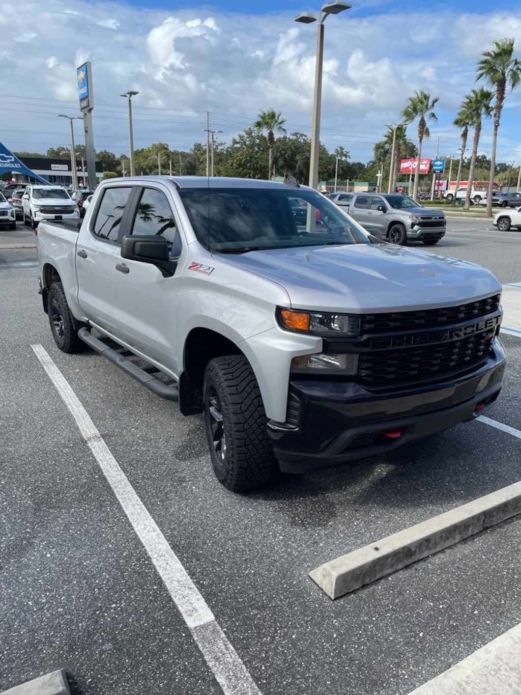 Used 2019 Chevrolet Silverado 1500 Silverado Custom Trail Boss Truck Crew Cab