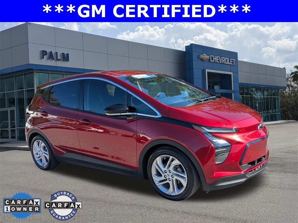 Certified 2022 Chevrolet Bolt EV 1LT Hatchback