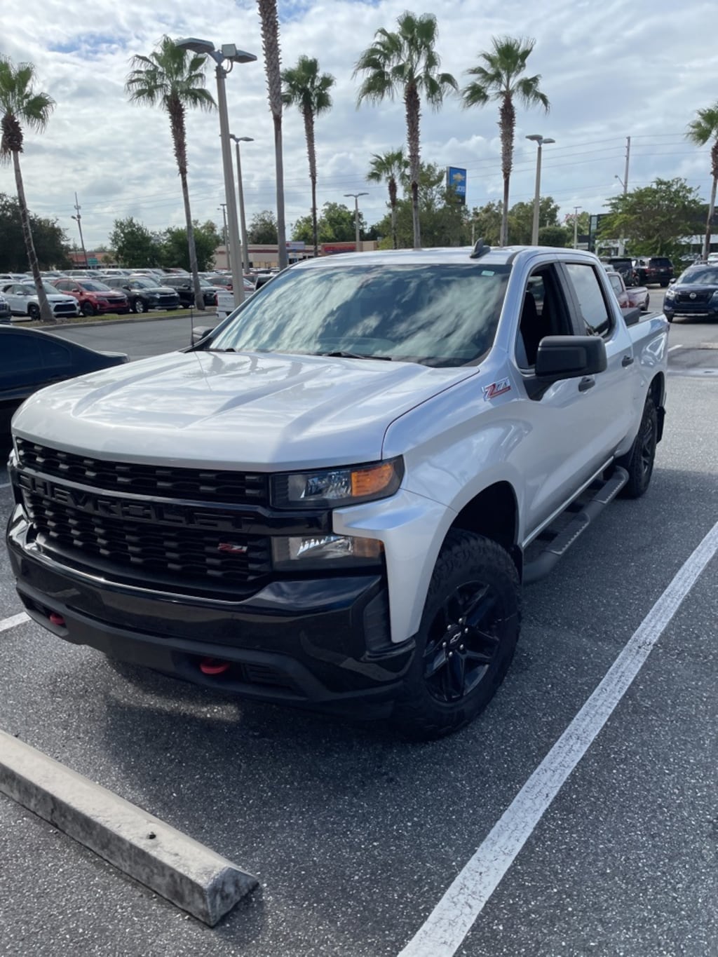 Used 2019 Chevrolet Silverado 1500 Silverado Custom Trail Boss Truck Crew Cab