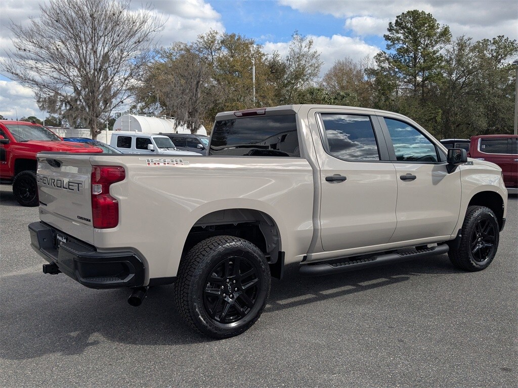 New 2026 Chevrolet Silverado 1500 Custom Trail Boss Truck Crew Cab