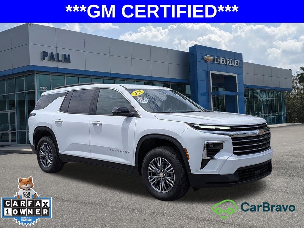 Certified 2025 Chevrolet Traverse LT SUV
