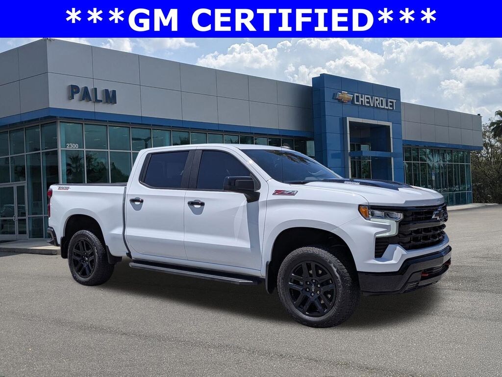 Certified 2025 Chevrolet Silverado 1500 LT Trail Boss Truck Crew Cab