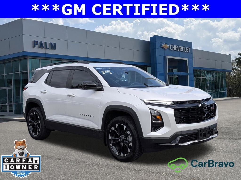 Certified 2025 Chevrolet Equinox RS SUV