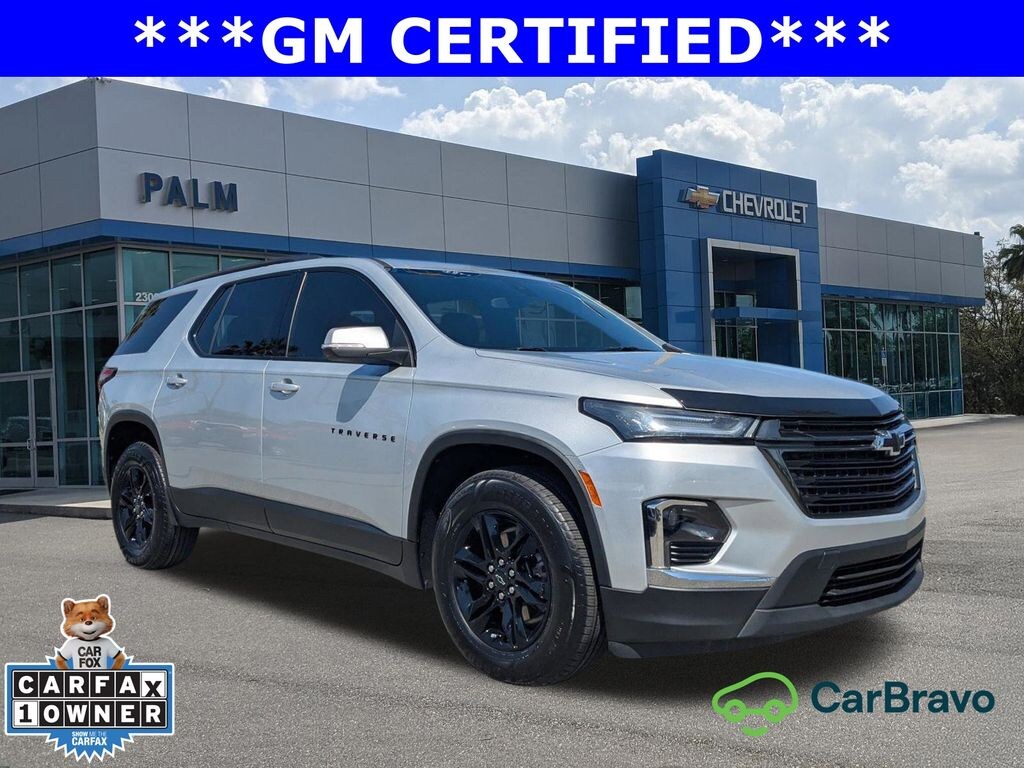 Certified 2022 Chevrolet Traverse LT Cloth w/1LT SUV
