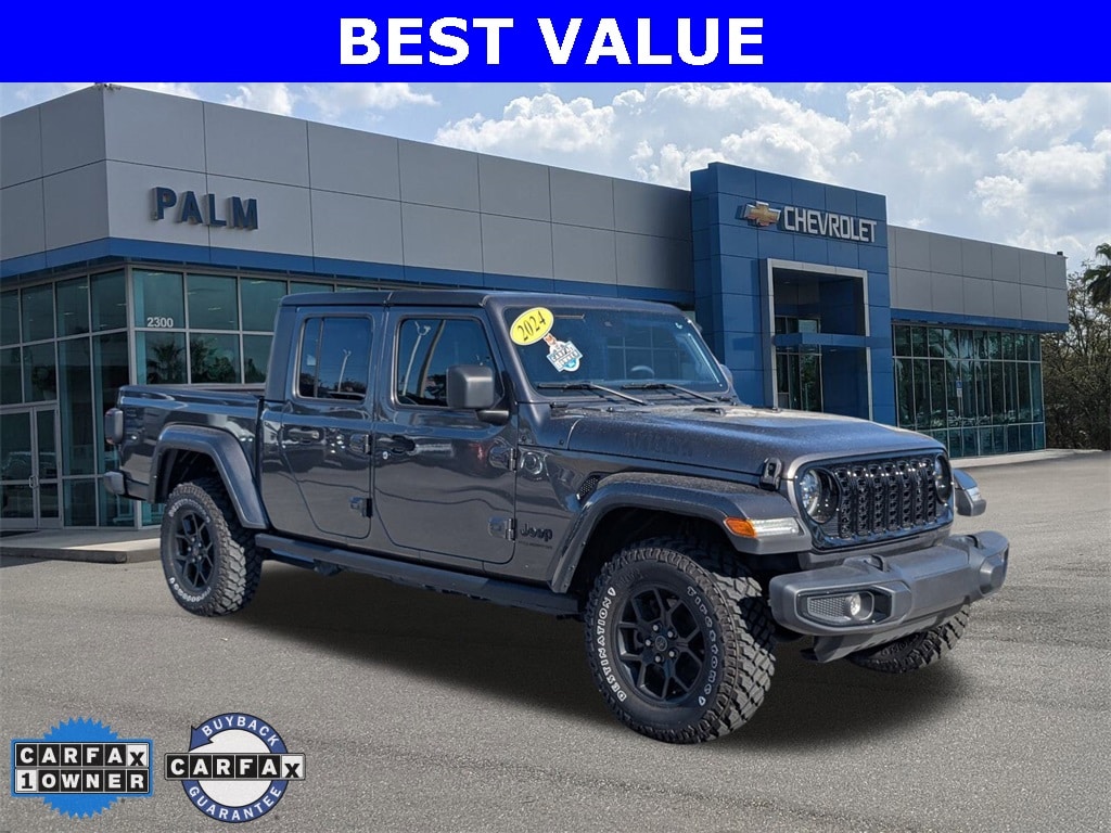 Used 2024 Jeep Gladiator Sport Truck Crew Cab