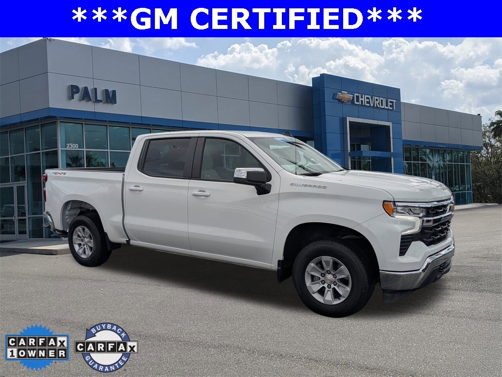 Certified 2025 Chevrolet Silverado 1500 LT w/1LT Truck Crew Cab