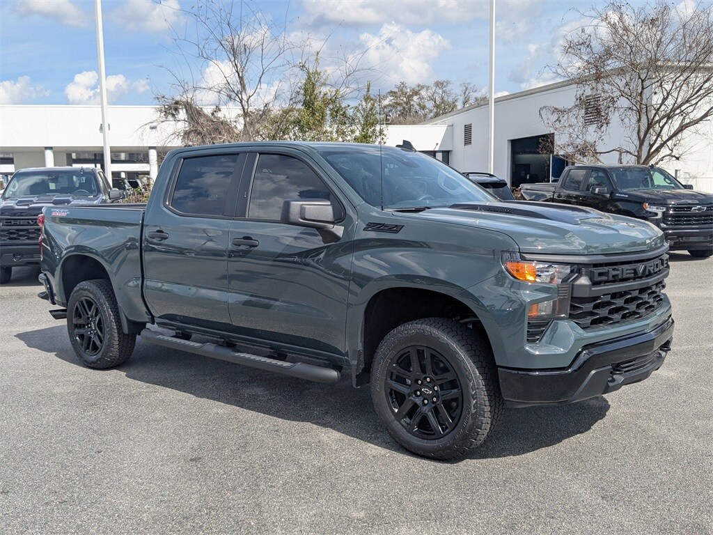 New 2026 Chevrolet Silverado 1500 Custom Trail Boss Truck Crew Cab