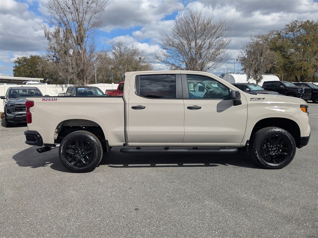 New 2026 Chevrolet Silverado 1500 Custom Trail Boss Truck Crew Cab