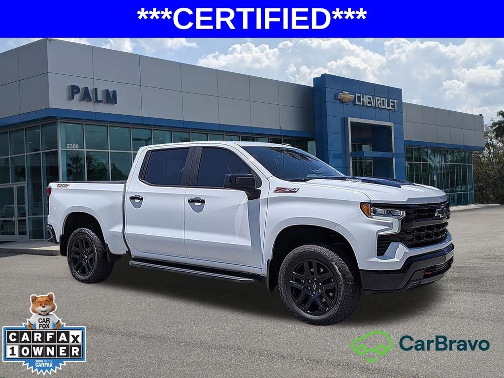 Certified 2025 Chevrolet Silverado 1500 LT Trail Boss Truck Crew Cab