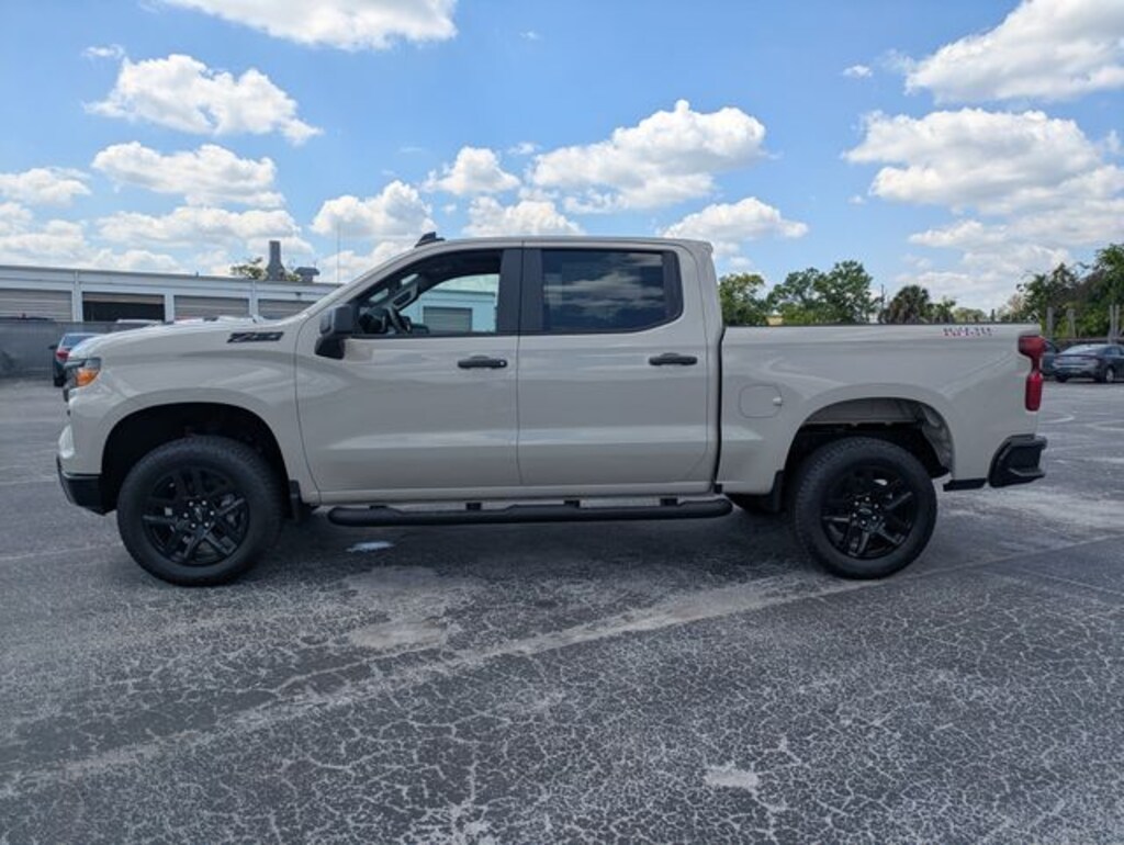 New 2026 Chevrolet Silverado 1500 Custom Trail Boss Truck Crew Cab