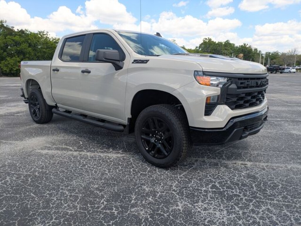 New 2026 Chevrolet Silverado 1500 Custom Trail Boss Truck Crew Cab